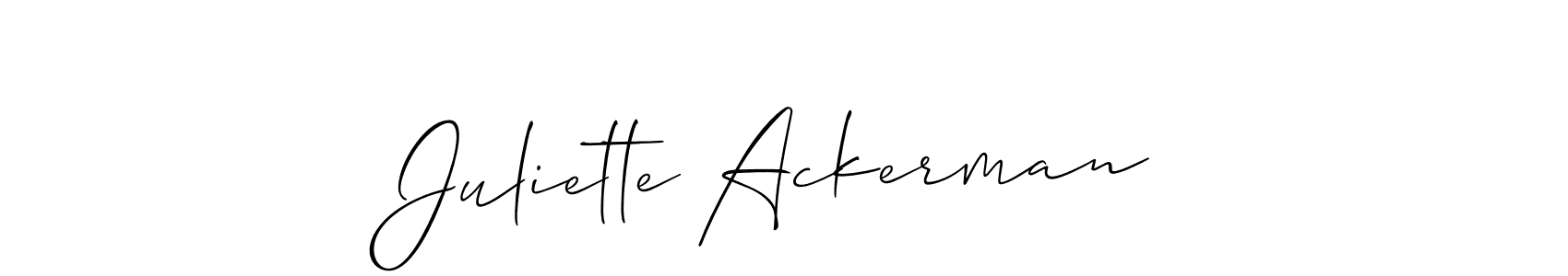 This is the best signature style for the Juliette Ackerman name. Also you like these signature font (Allison_Script). Mix name signature. Juliette Ackerman signature style 2 images and pictures png