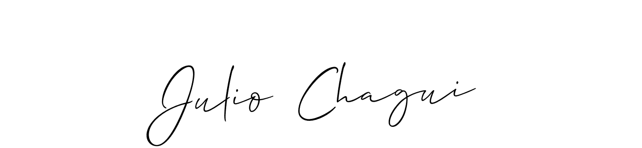 Check out images of Autograph of Julio  Chagui name. Actor Julio  Chagui Signature Style. Allison_Script is a professional sign style online. Julio  Chagui signature style 2 images and pictures png