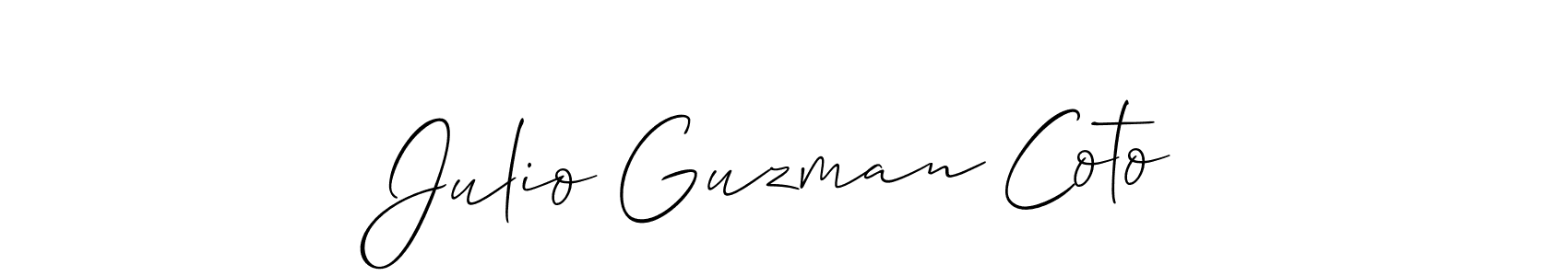 Here are the top 10 professional signature styles for the name Julio Guzman Coto. These are the best autograph styles you can use for your name. Julio Guzman Coto signature style 2 images and pictures png