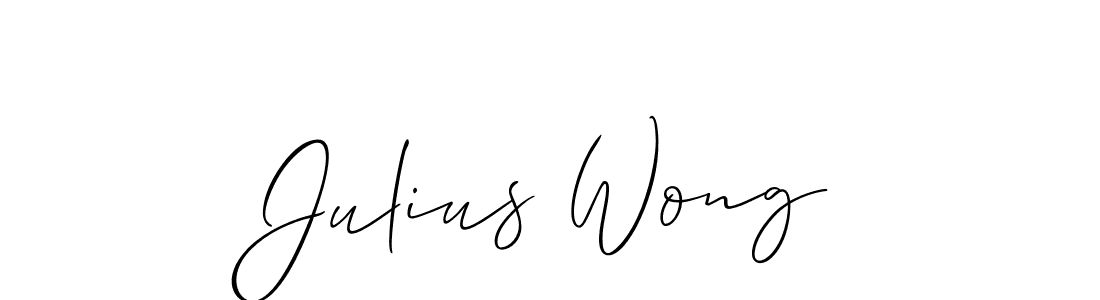 Best and Professional Signature Style for Julius Wong. Allison_Script Best Signature Style Collection. Julius Wong signature style 2 images and pictures png