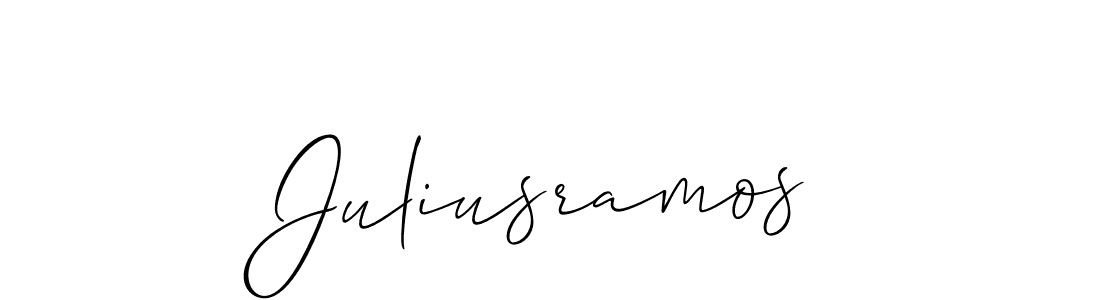 How to Draw Juliusramos signature style? Allison_Script is a latest design signature styles for name Juliusramos. Juliusramos signature style 2 images and pictures png