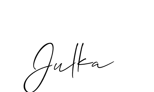 See photos of Julka official signature by Spectra . Check more albums & portfolios. Read reviews & check more about Allison_Script font. Julka signature style 2 images and pictures png