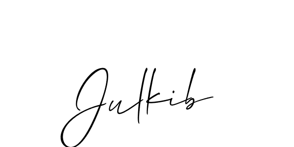 How to Draw Julkib signature style? Allison_Script is a latest design signature styles for name Julkib. Julkib signature style 2 images and pictures png