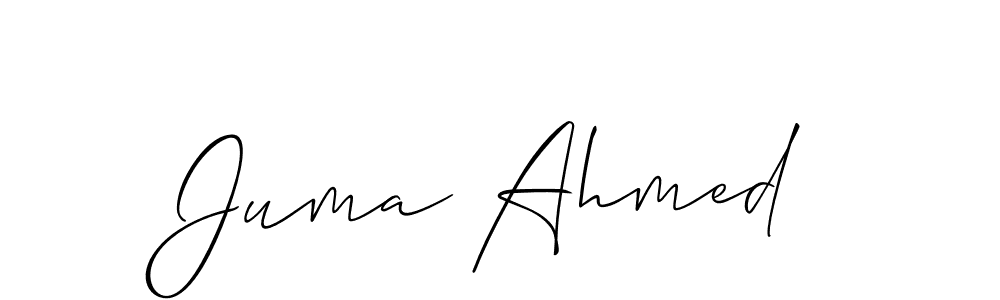 Check out images of Autograph of Juma Ahmed name. Actor Juma Ahmed Signature Style. Allison_Script is a professional sign style online. Juma Ahmed signature style 2 images and pictures png