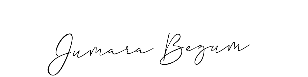 You should practise on your own different ways (Allison_Script) to write your name (Jumara Begum) in signature. don't let someone else do it for you. Jumara Begum signature style 2 images and pictures png