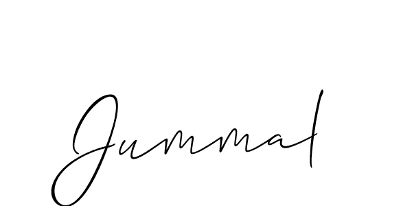 Best and Professional Signature Style for Jummal. Allison_Script Best Signature Style Collection. Jummal signature style 2 images and pictures png