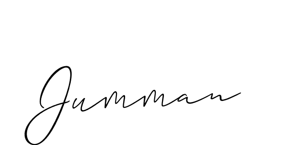 Make a beautiful signature design for name Jumman. Use this online signature maker to create a handwritten signature for free. Jumman signature style 2 images and pictures png