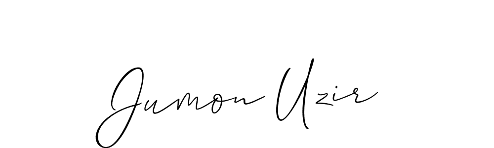 Once you've used our free online signature maker to create your best signature Allison_Script style, it's time to enjoy all of the benefits that Jumon Uzir name signing documents. Jumon Uzir signature style 2 images and pictures png