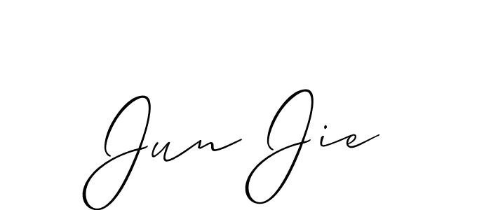 Here are the top 10 professional signature styles for the name Jun Jie. These are the best autograph styles you can use for your name. Jun Jie signature style 2 images and pictures png