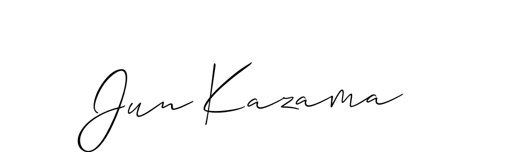 Once you've used our free online signature maker to create your best signature Allison_Script style, it's time to enjoy all of the benefits that Jun Kazama name signing documents. Jun Kazama signature style 2 images and pictures png