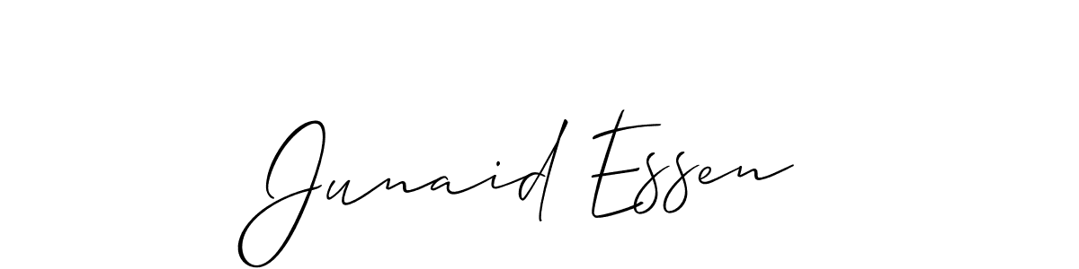 See photos of Junaid Essen official signature by Spectra . Check more albums & portfolios. Read reviews & check more about Allison_Script font. Junaid Essen signature style 2 images and pictures png