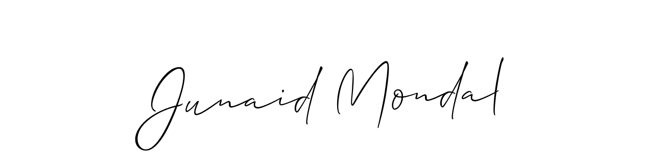 This is the best signature style for the Junaid Mondal name. Also you like these signature font (Allison_Script). Mix name signature. Junaid Mondal signature style 2 images and pictures png