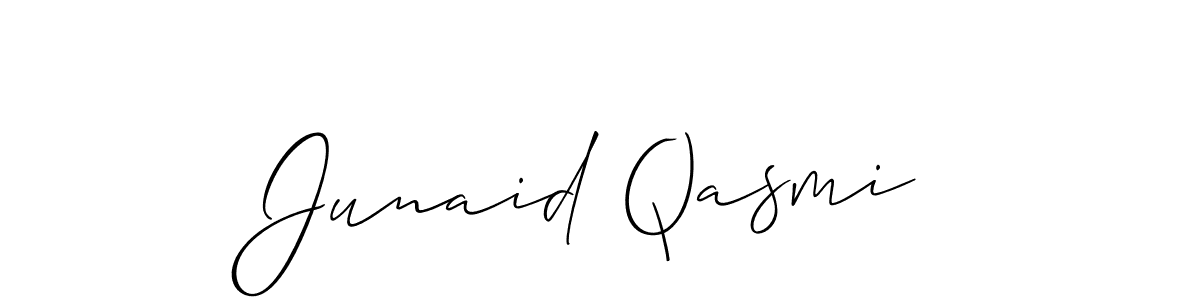 Make a beautiful signature design for name Junaid Qasmi. Use this online signature maker to create a handwritten signature for free. Junaid Qasmi signature style 2 images and pictures png