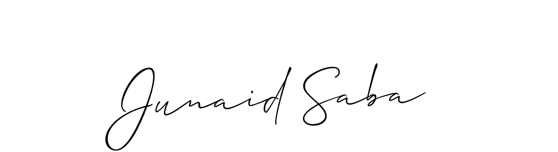 Here are the top 10 professional signature styles for the name Junaid Saba. These are the best autograph styles you can use for your name. Junaid Saba signature style 2 images and pictures png