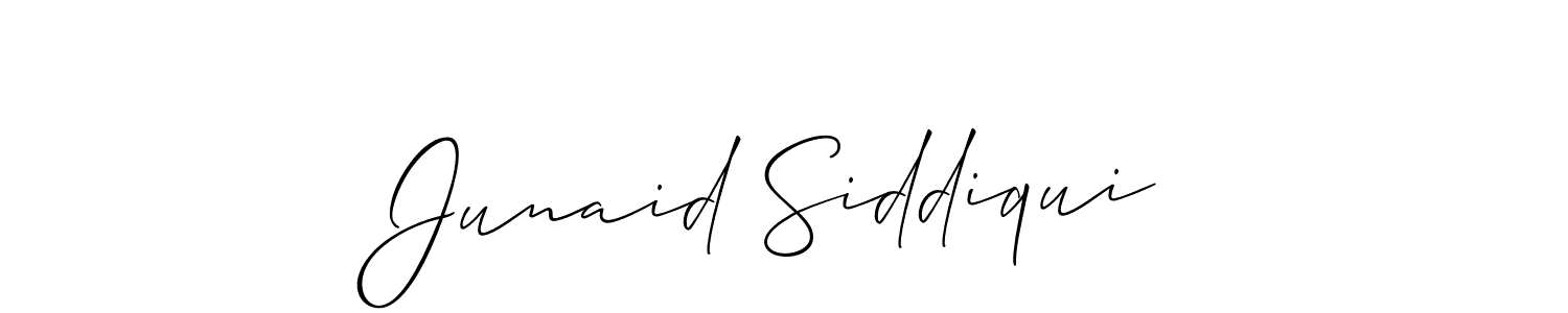 Once you've used our free online signature maker to create your best signature Allison_Script style, it's time to enjoy all of the benefits that Junaid Siddiqui name signing documents. Junaid Siddiqui signature style 2 images and pictures png