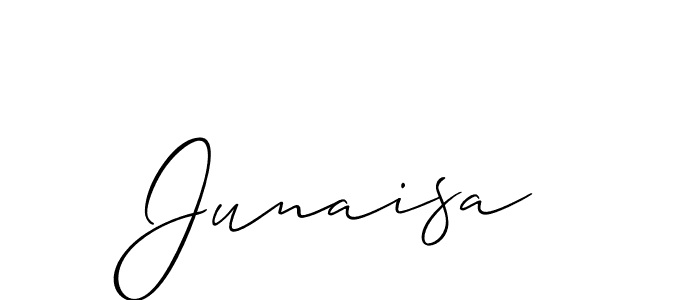 Here are the top 10 professional signature styles for the name Junaisa. These are the best autograph styles you can use for your name. Junaisa signature style 2 images and pictures png