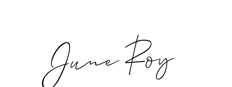 Check out images of Autograph of June Roy name. Actor June Roy Signature Style. Allison_Script is a professional sign style online. June Roy signature style 2 images and pictures png