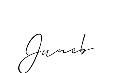 You can use this online signature creator to create a handwritten signature for the name Juneb. This is the best online autograph maker. Juneb signature style 2 images and pictures png