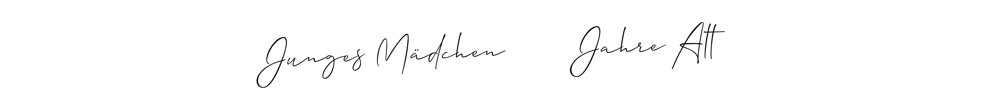 Junges Mädchen        Jahre Alt stylish signature style. Best Handwritten Sign (Allison_Script) for my name. Handwritten Signature Collection Ideas for my name Junges Mädchen        Jahre Alt. Junges Mädchen        Jahre Alt signature style 2 images and pictures png