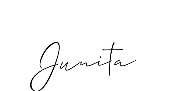 See photos of Junita official signature by Spectra . Check more albums & portfolios. Read reviews & check more about Allison_Script font. Junita signature style 2 images and pictures png