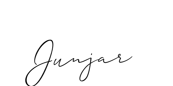 See photos of Junjar official signature by Spectra . Check more albums & portfolios. Read reviews & check more about Allison_Script font. Junjar signature style 2 images and pictures png