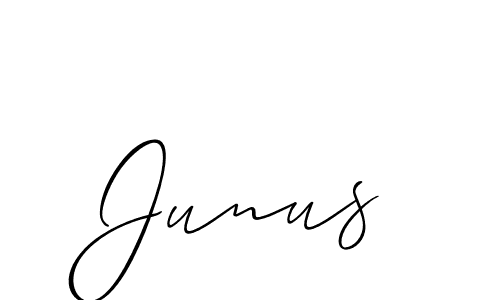 How to Draw Junus signature style? Allison_Script is a latest design signature styles for name Junus. Junus signature style 2 images and pictures png