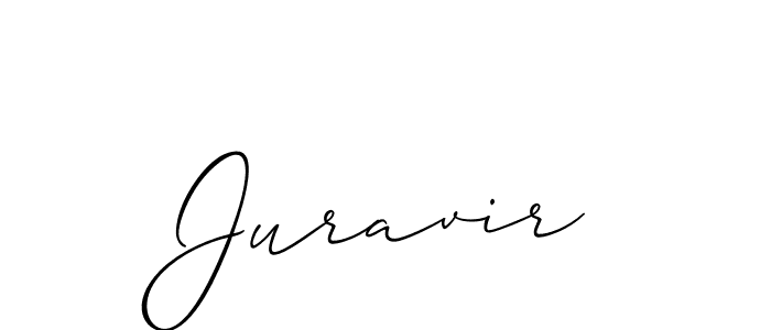 Juravir stylish signature style. Best Handwritten Sign (Allison_Script) for my name. Handwritten Signature Collection Ideas for my name Juravir. Juravir signature style 2 images and pictures png
