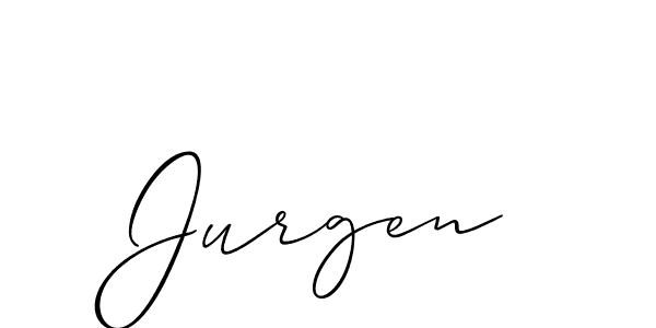 Once you've used our free online signature maker to create your best signature Allison_Script style, it's time to enjoy all of the benefits that Jurgen name signing documents. Jurgen signature style 2 images and pictures png