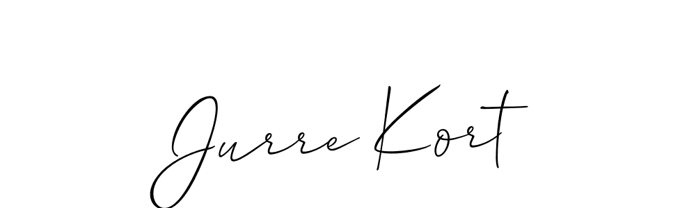 You can use this online signature creator to create a handwritten signature for the name Jurre Kort. This is the best online autograph maker. Jurre Kort signature style 2 images and pictures png