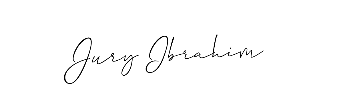 Once you've used our free online signature maker to create your best signature Allison_Script style, it's time to enjoy all of the benefits that Jury Ibrahim name signing documents. Jury Ibrahim signature style 2 images and pictures png