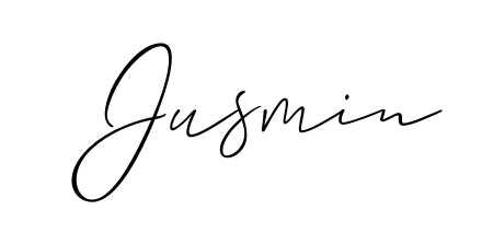 Personalize your online presence with Jusmin signature rendered in elegant Allison_Script font. Great for website footers and blogs. Jusmin signature style 2 images and pictures png