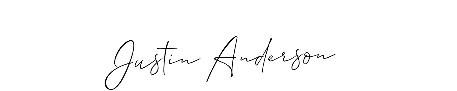 This is the best signature style for the Justin Anderson name. Also you like these signature font (Allison_Script). Mix name signature. Justin Anderson signature style 2 images and pictures png