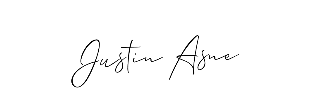 Also You can easily find your signature by using the search form. We will create Justin Asne name handwritten signature images for you free of cost using Allison_Script sign style. Justin Asne signature style 2 images and pictures png