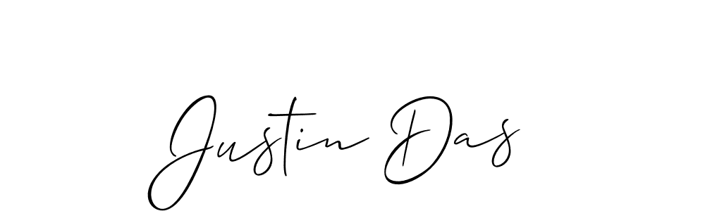 Also You can easily find your signature by using the search form. We will create Justin Das name handwritten signature images for you free of cost using Allison_Script sign style. Justin Das signature style 2 images and pictures png