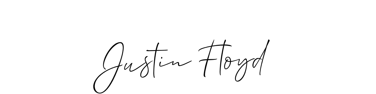 Also we have Justin Floyd name is the best signature style. Create professional handwritten signature collection using Allison_Script autograph style. Justin Floyd signature style 2 images and pictures png