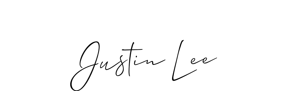 It looks lik you need a new signature style for name Justin Lee. Design unique handwritten (Allison_Script) signature with our free signature maker in just a few clicks. Justin Lee signature style 2 images and pictures png