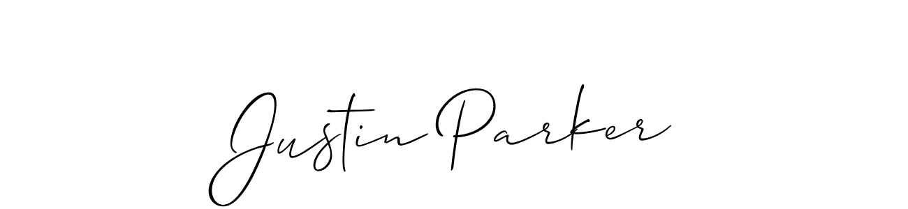 Also we have Justin Parker name is the best signature style. Create professional handwritten signature collection using Allison_Script autograph style. Justin Parker signature style 2 images and pictures png