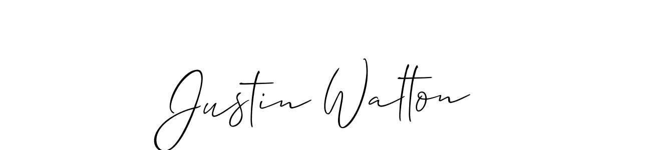 Also You can easily find your signature by using the search form. We will create Justin Walton name handwritten signature images for you free of cost using Allison_Script sign style. Justin Walton signature style 2 images and pictures png