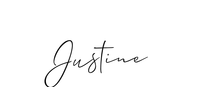 Allison_Script is a professional signature style that is perfect for those who want to add a touch of class to their signature. It is also a great choice for those who want to make their signature more unique. Get Justine name to fancy signature for free. Justine signature style 2 images and pictures png