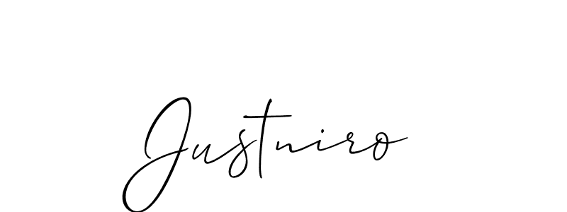 if you are searching for the best signature style for your name Justniro. so please give up your signature search. here we have designed multiple signature styles  using Allison_Script. Justniro signature style 2 images and pictures png