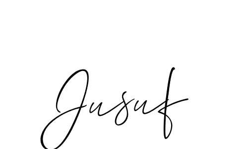 Best and Professional Signature Style for Jusuf. Allison_Script Best Signature Style Collection. Jusuf signature style 2 images and pictures png