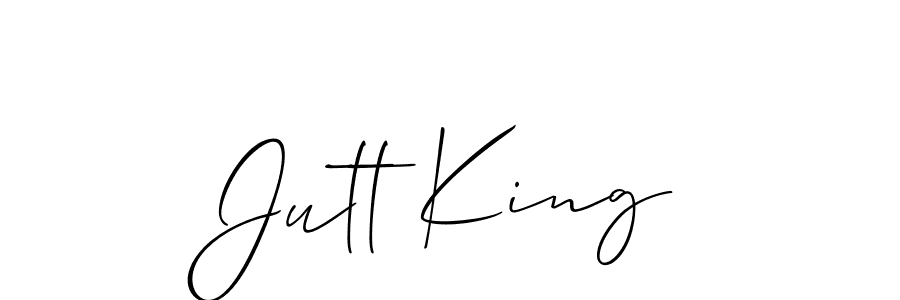 Once you've used our free online signature maker to create your best signature Allison_Script style, it's time to enjoy all of the benefits that Jutt King name signing documents. Jutt King signature style 2 images and pictures png