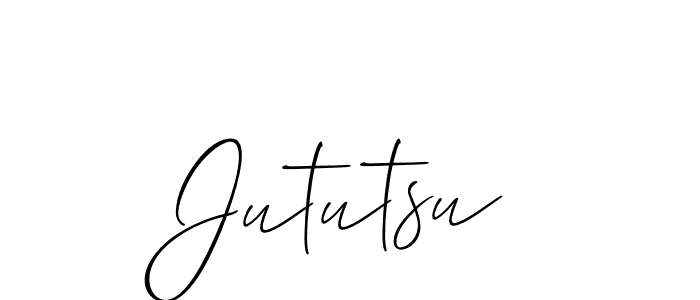 It looks lik you need a new signature style for name Jututsu. Design unique handwritten (Allison_Script) signature with our free signature maker in just a few clicks. Jututsu signature style 2 images and pictures png