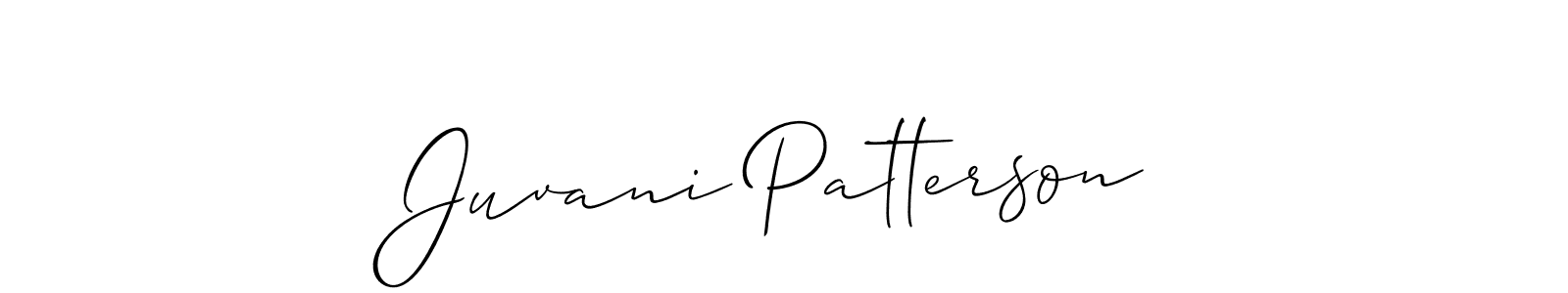 Make a beautiful signature design for name Juvani Patterson. Use this online signature maker to create a handwritten signature for free. Juvani Patterson signature style 2 images and pictures png