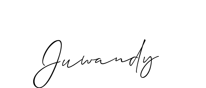 This is the best signature style for the Juwandy name. Also you like these signature font (Allison_Script). Mix name signature. Juwandy signature style 2 images and pictures png