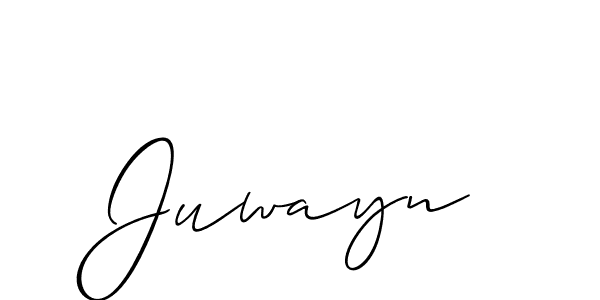 Once you've used our free online signature maker to create your best signature Allison_Script style, it's time to enjoy all of the benefits that Juwayn name signing documents. Juwayn signature style 2 images and pictures png