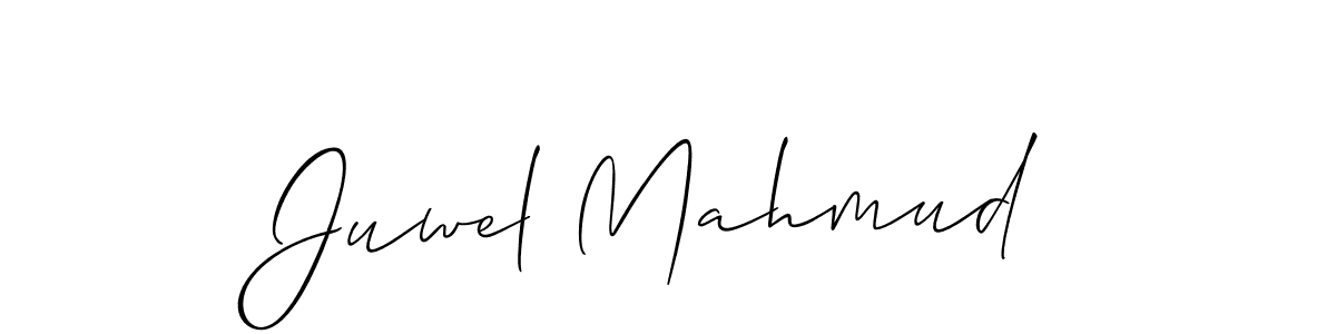 Best and Professional Signature Style for Juwel Mahmud. Allison_Script Best Signature Style Collection. Juwel Mahmud signature style 2 images and pictures png