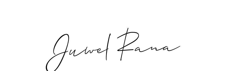 How to Draw Juwel Rana signature style? Allison_Script is a latest design signature styles for name Juwel Rana. Juwel Rana signature style 2 images and pictures png