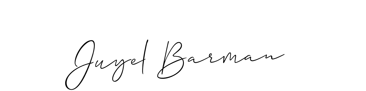 Once you've used our free online signature maker to create your best signature Allison_Script style, it's time to enjoy all of the benefits that Juyel Barman name signing documents. Juyel Barman signature style 2 images and pictures png