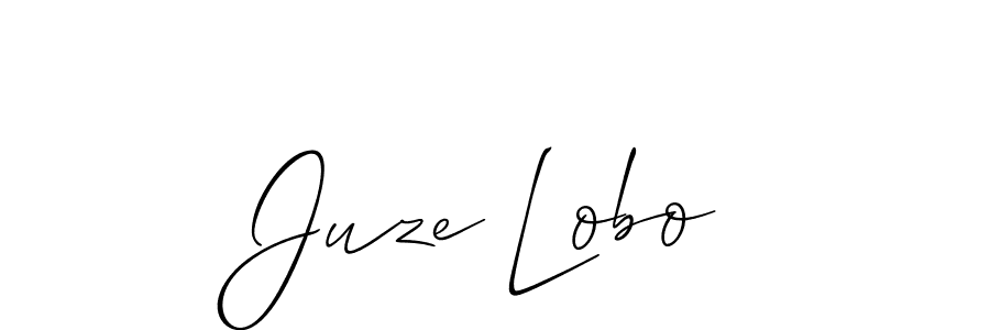 Best and Professional Signature Style for Juze Lobo. Allison_Script Best Signature Style Collection. Juze Lobo signature style 2 images and pictures png